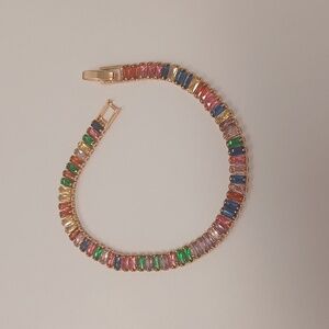 Multicolor Gemstone Bracelet